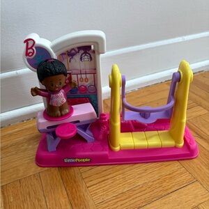 Little People fisher-price Barbie gym Playset